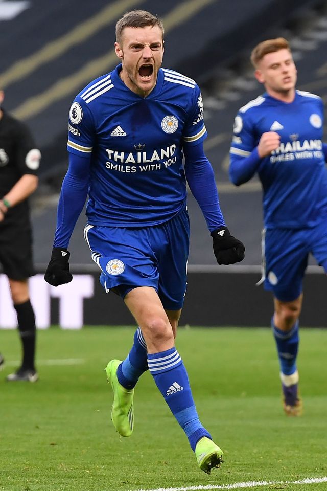 Jamie Vardy can drop back to link play but could revert to his more orthodox role, sticking up front in a bid to punish Liverpool's defensive problems