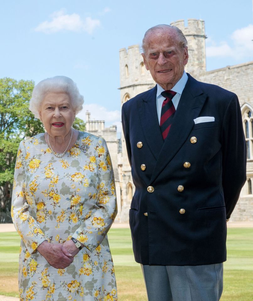 Royal doctors gave the Queen and Philip their jabs at Windsor Castle on January 9