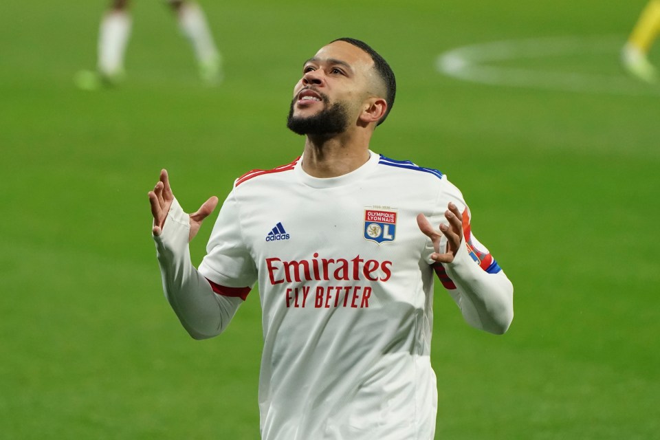 Lyon are desperate to hang onto Dutch star Memphis Depay