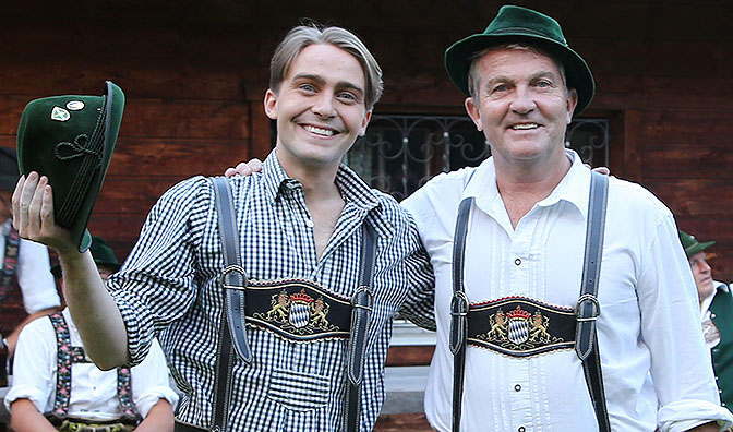 The Chase presenter Bradley Walsh and son Barney have travelled through Germany, the Netherlands and Italy in their latest series