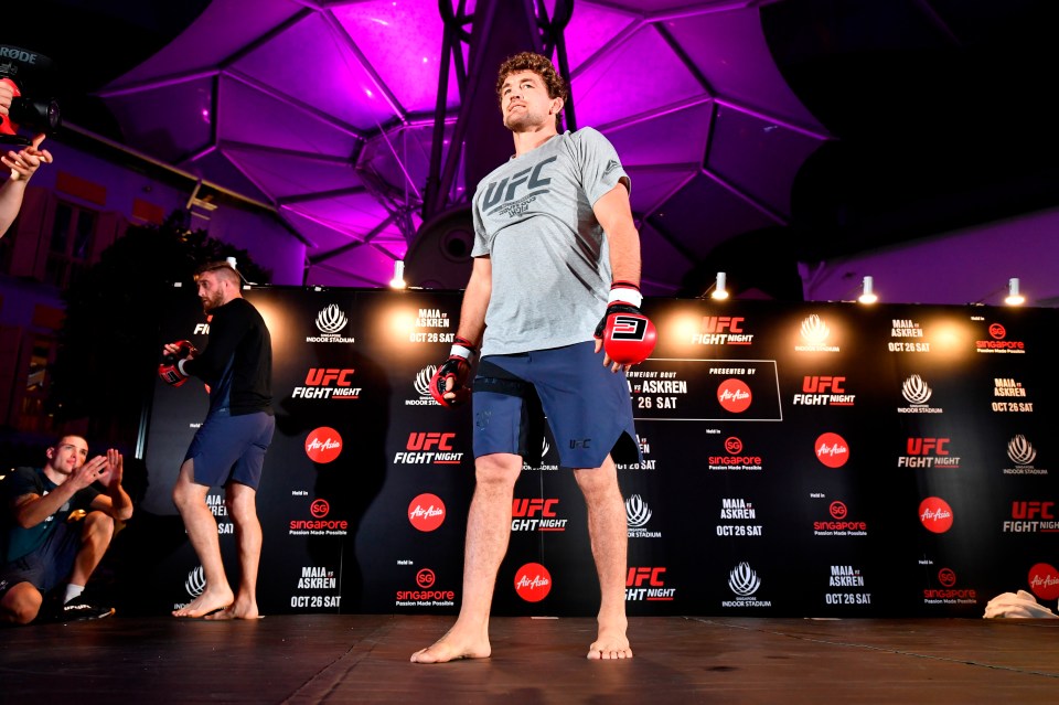 Ben Askren will be boxing for the first time 