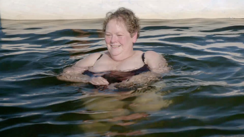 Anne Hegerty has hit back at viewers who complained about her swimming with dolphins in The Chasers Road Trip.