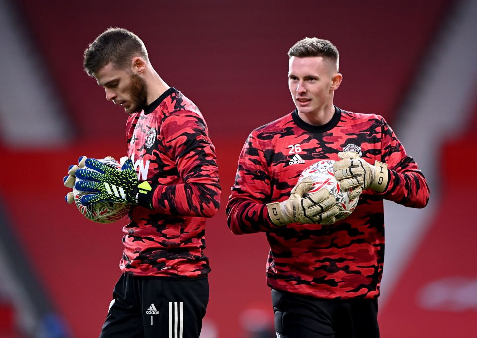 David De Gea knows Dean Henderson could soon take his No1 jersey at Manchester United