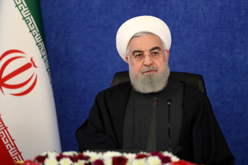 Iran's President Hassan Rouhani welcomed the end of 'tyrant' Trump’s era