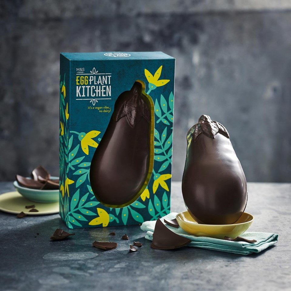 Shoppers took to social media to comment about the Easter egg which looks like a rude emoji