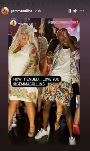 Vas Morgan paid tribute to Gemma with a throwback snap of the pair on Towie