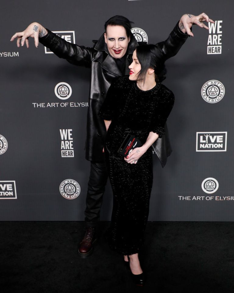 Marilyn Manson married Lindsay Usich in 2020