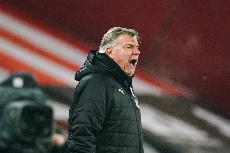 Unfortunately Sam Allardyce didn't score quite as well and came in second to last