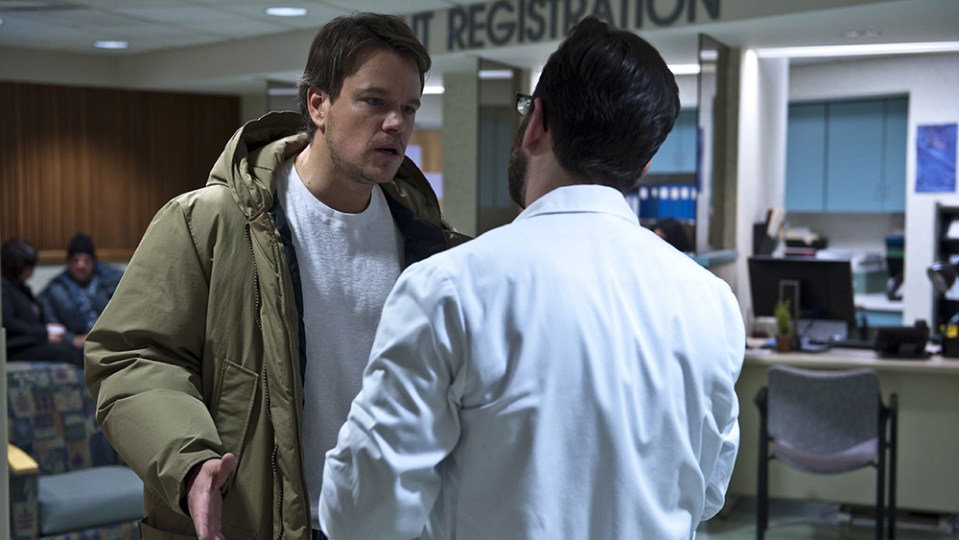 The film, which tells the story of a virus outbreak, also stars Matt Damon