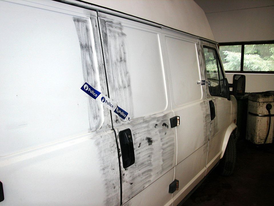 The van Fourniret used to abduct his last victim - the couple often lured targets into vehicles before taking them to secluded areas