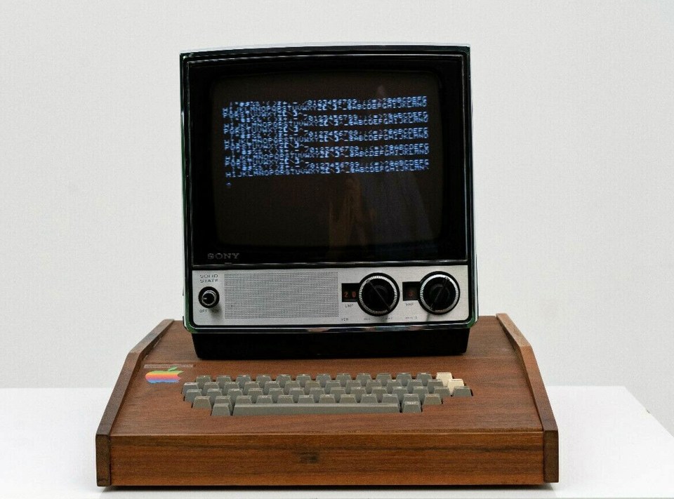 This original Apple computer is being sold for £1.1million