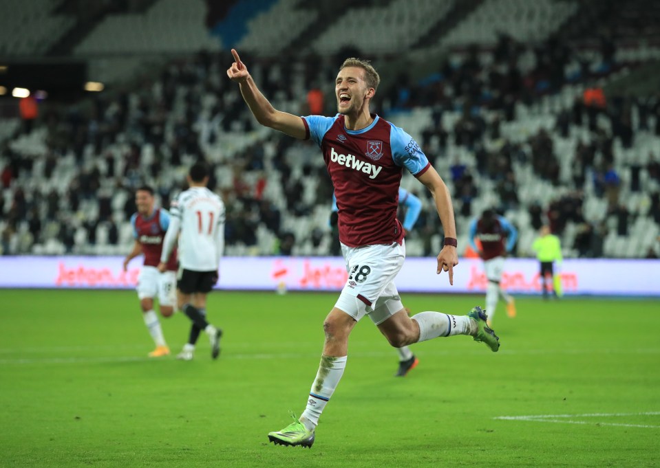 Soucek has been one of West Ham's star players so far this season