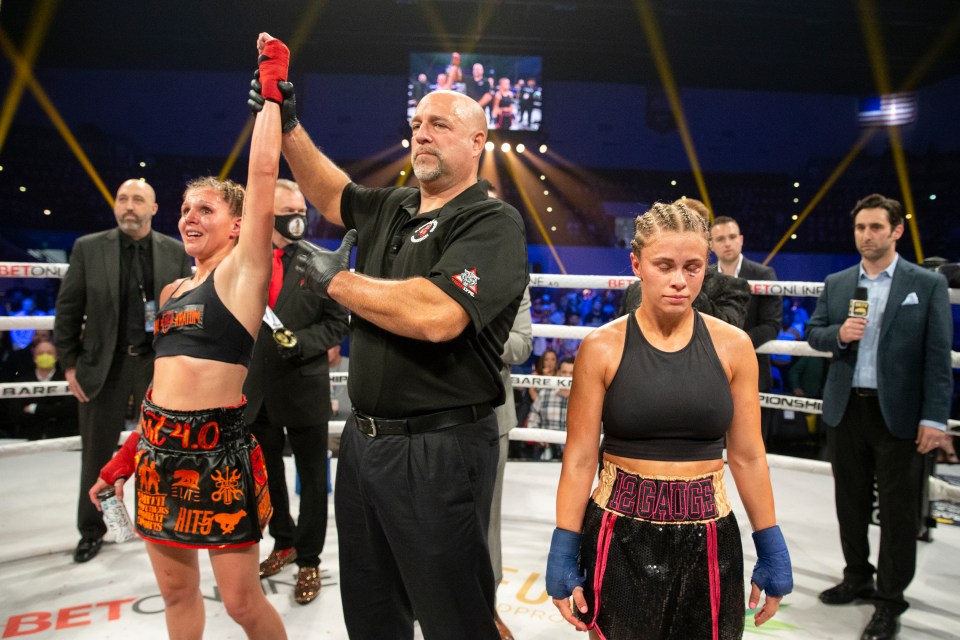 Paige VanZant suffered a shock upset loss on her bare-knuckle boxing debut