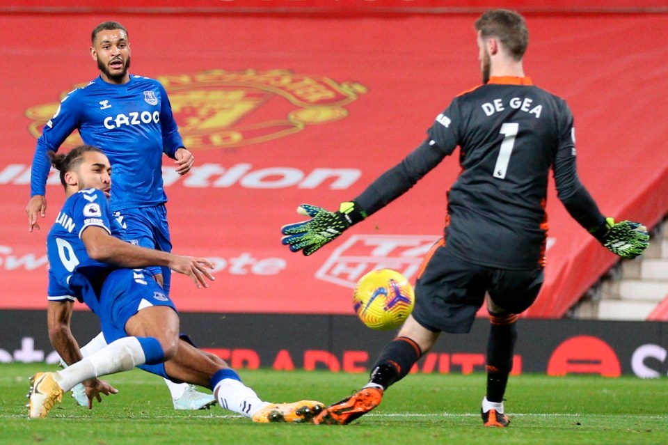 De Gea, 30, was beaten to the ball by Dominic Calvert-Lewin as Everton scored a last-minute equaliser in their 3-3 draw with United