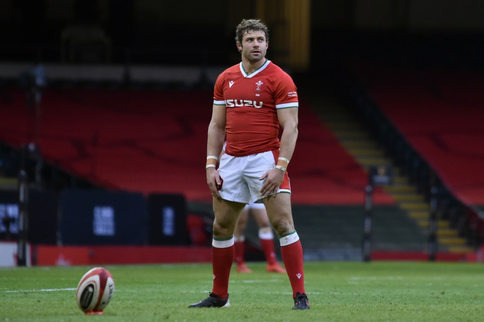 Leigh Halfpenny was in good form from the tee against Ireland