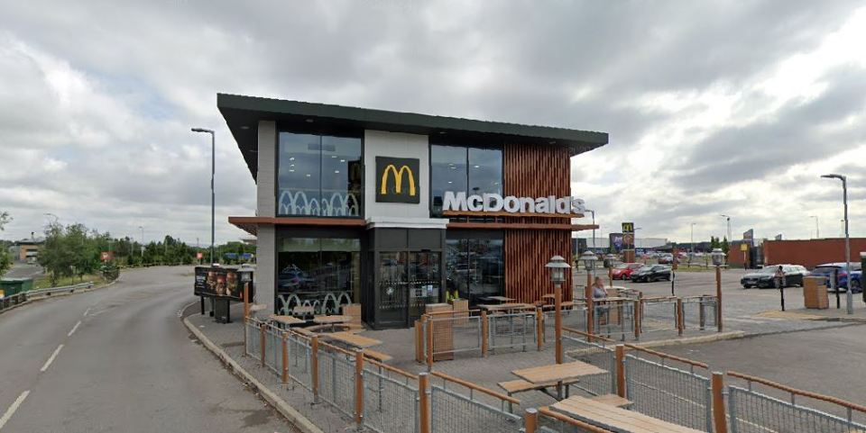 The customer received the unhappy meal from the McDonald's restaurant in Parsonage Retail Park, Leigh