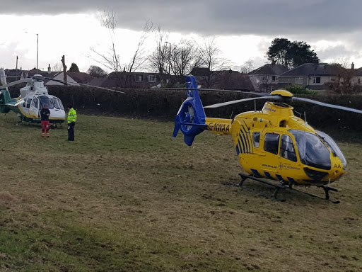 Air ambulances were called in Bolton-le-Sands