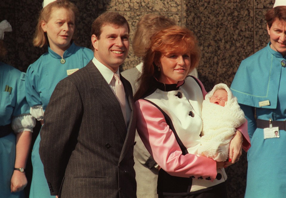 Like Meghan, Eugenie appears to have avoided introducing her son to the public, unlike her own mum Sarah Ferguson