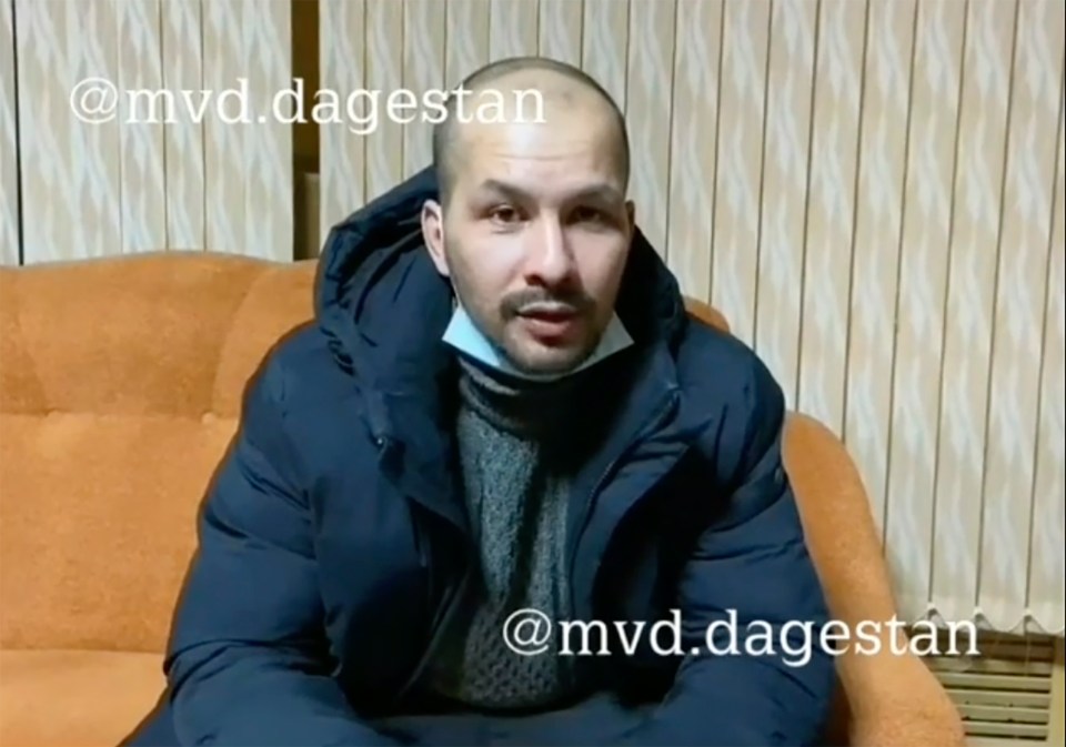 Daud Daudov, 33, who initially alleged his 'sons' were still alive, as he was unaware his wife wasn't actually pregnant