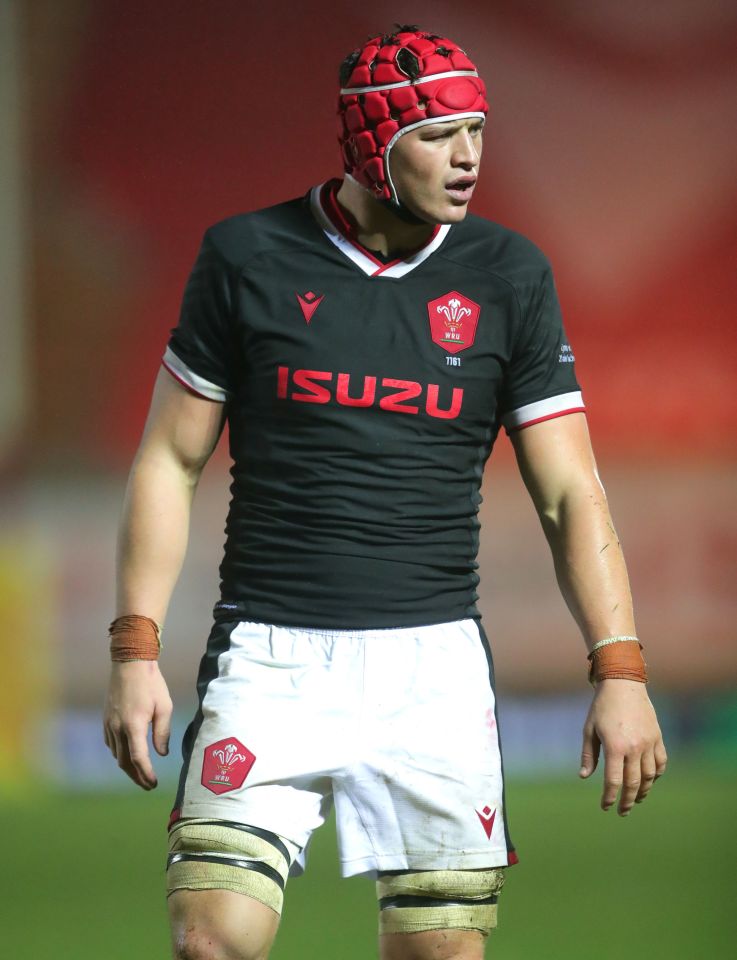 Cardiff-born flanker James Botham, grandson of Ian, has two Wales caps