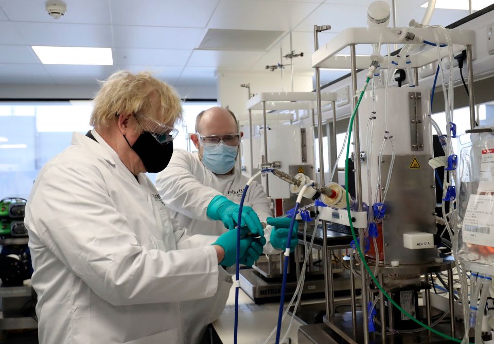 Boris spoke during a visit to the Fujifilm Diosynth Biotechnologies plant in Billingham, Teesside