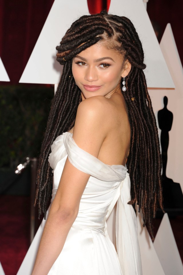 Zendaya's hair was the subject of a racist joke made by a reporter in 2015