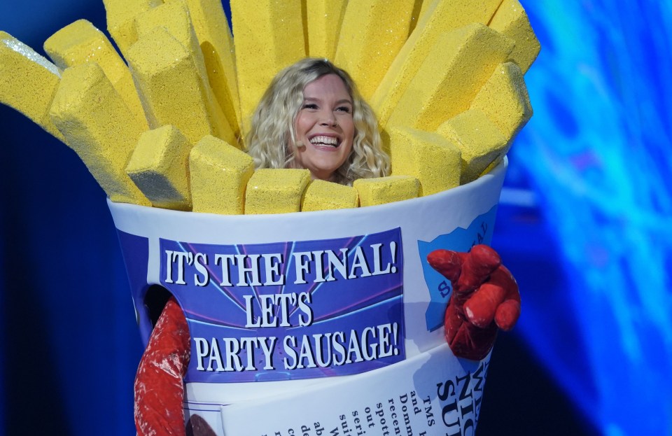 The Masked Singer winner Joss Stone has revealed her Sausage costume was a turn on for her partner.