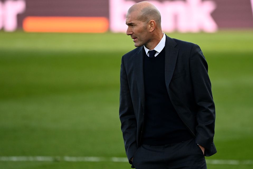 Zinedine Zidane is reportedly being chased by Juventus to become their new manager