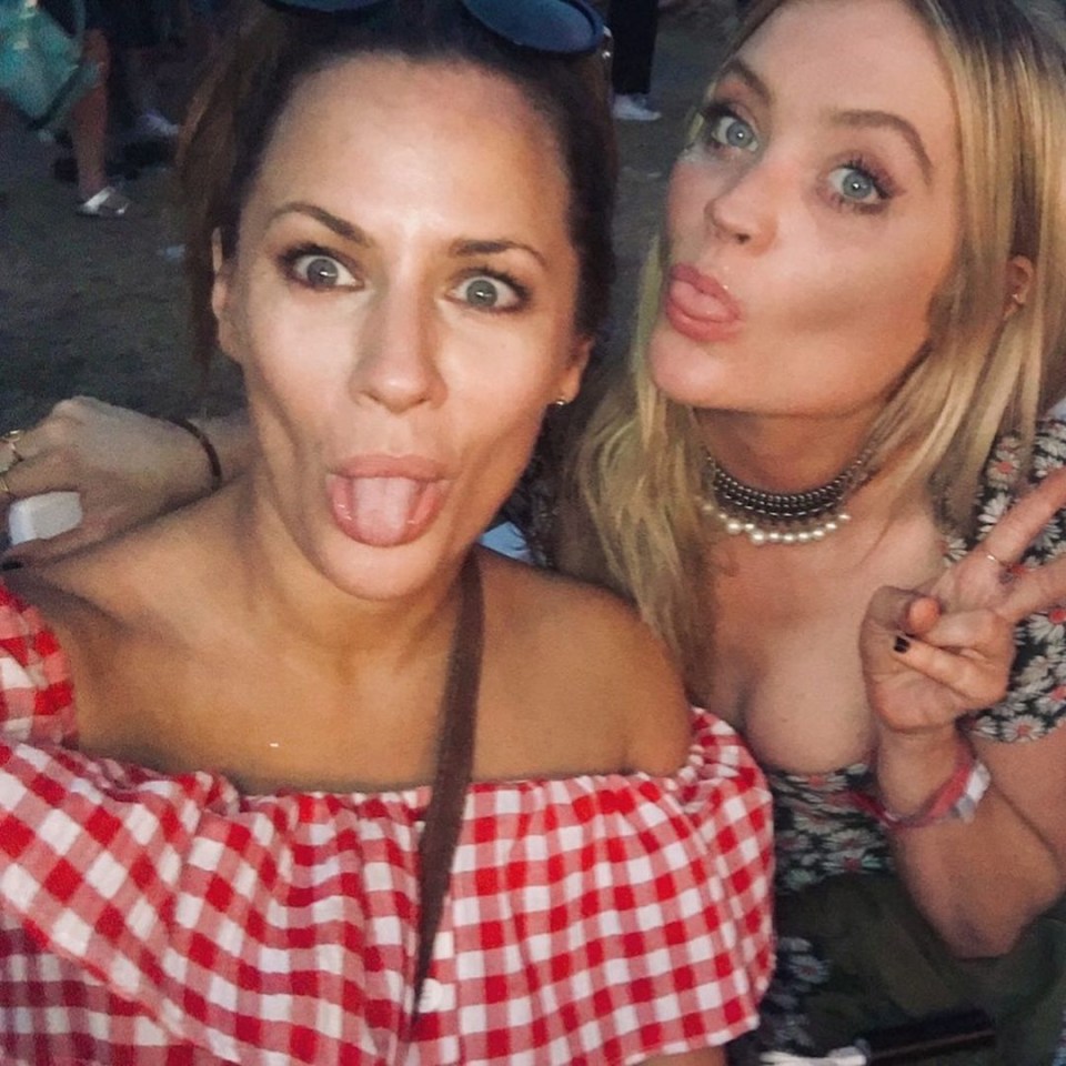 Caroline's pal Laura Whitmore share an emotional tribute to her pal