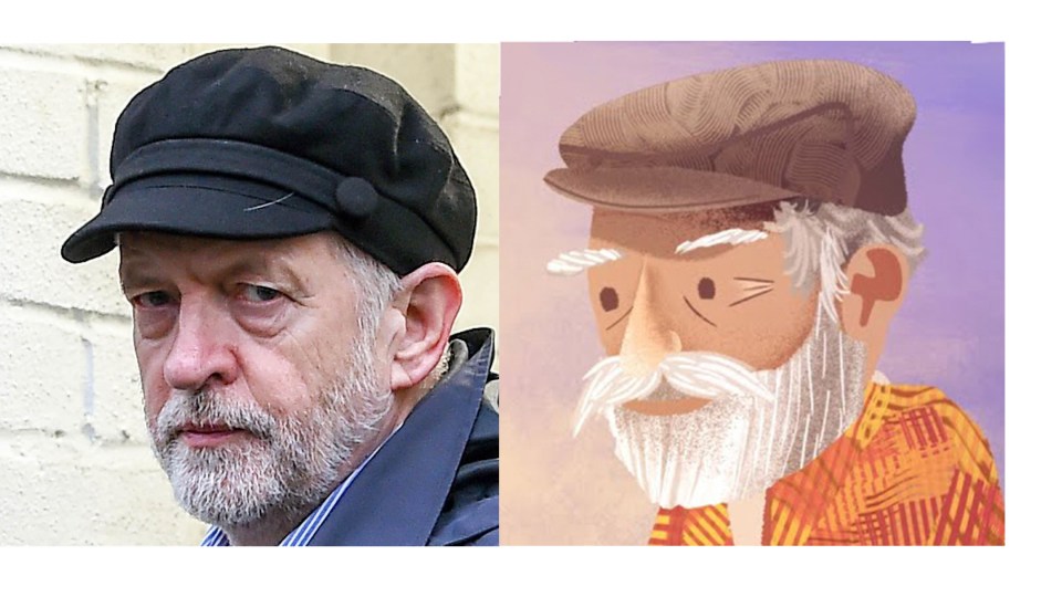 Jeremy ­Corbyn looks like the man from the Pure Cremation’s advert