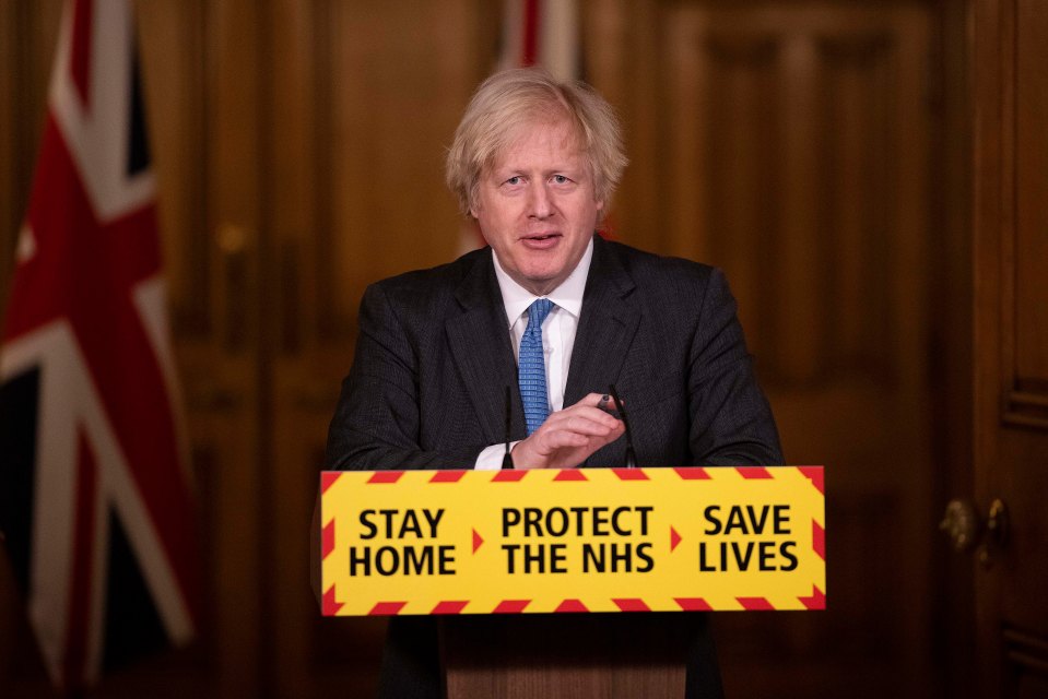 Boris Johnson hailed the UK's major progress in rolling out vaccines