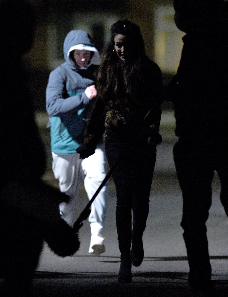 Michelle was chased by a stalker for new Brassic scenes