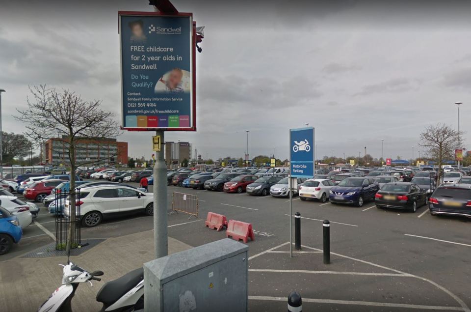 The health worker was pulled from her car at the New Square car park