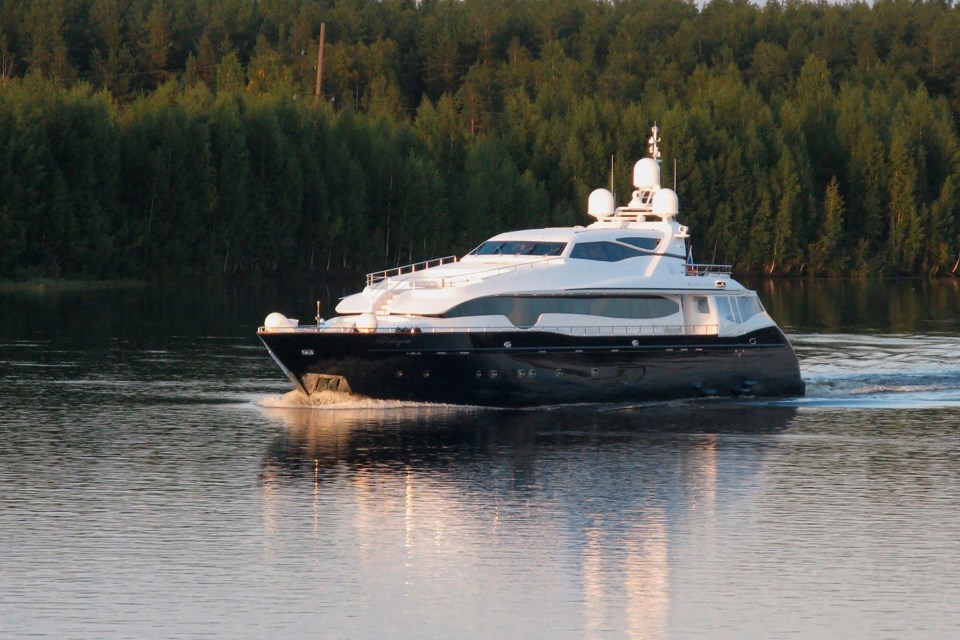 Her mother Svetlana Krivonogikh, 45 was also reported to be the owner of 118-ft yacht Aldoga via her company Pulse