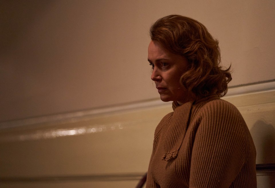 Keeley Hawes plays Roald Dahl's movie star wife Patricia Neal