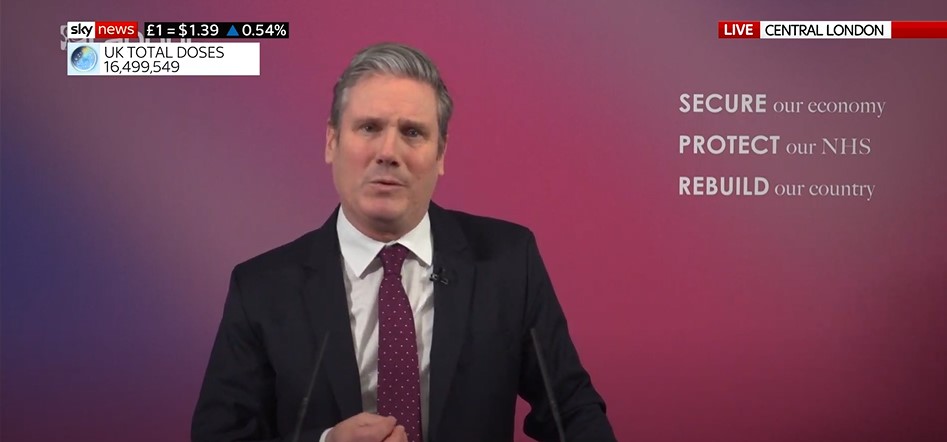 Labour leader Sir Keir Starmer