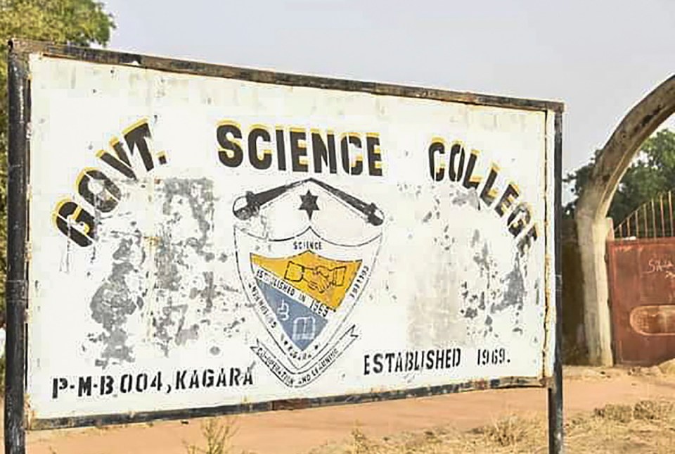 The Government Science College where gunmen kidnapped students and staff in Kagara on February 17