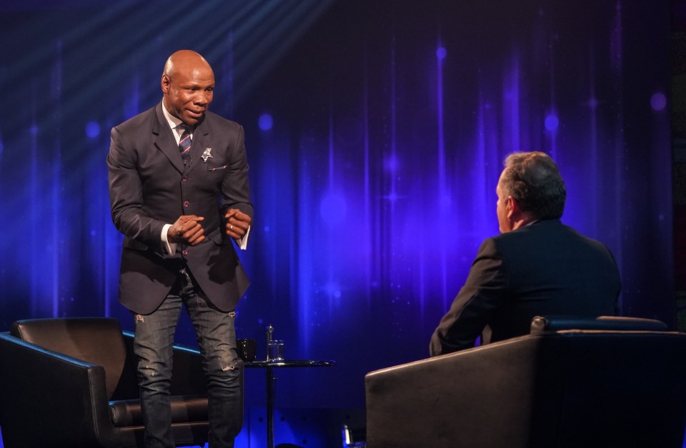 Chris Eubank on Piers Morgan's Life Stories programme