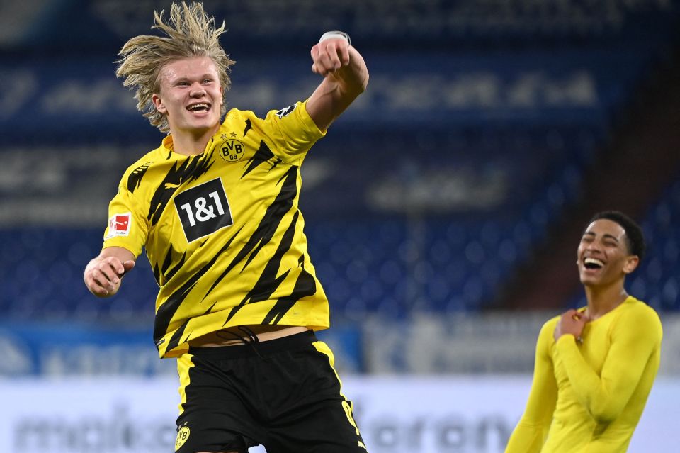 Erling Haaland has scored 43 goals in 43 games for Borussia Dortmund