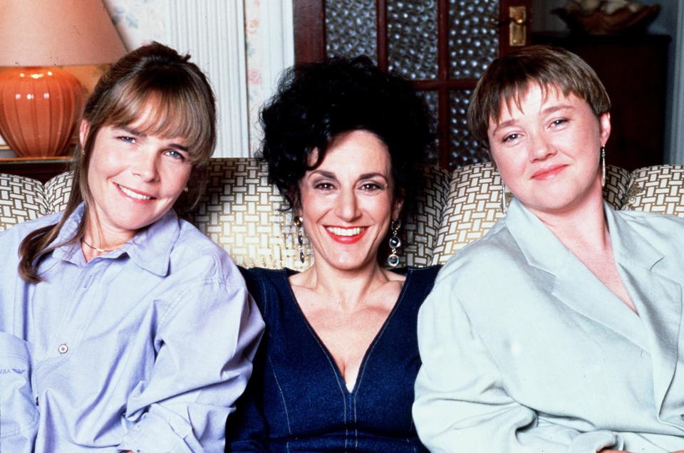 The sitcom made huge stars of the pair and Lesley, who played Dorien Green