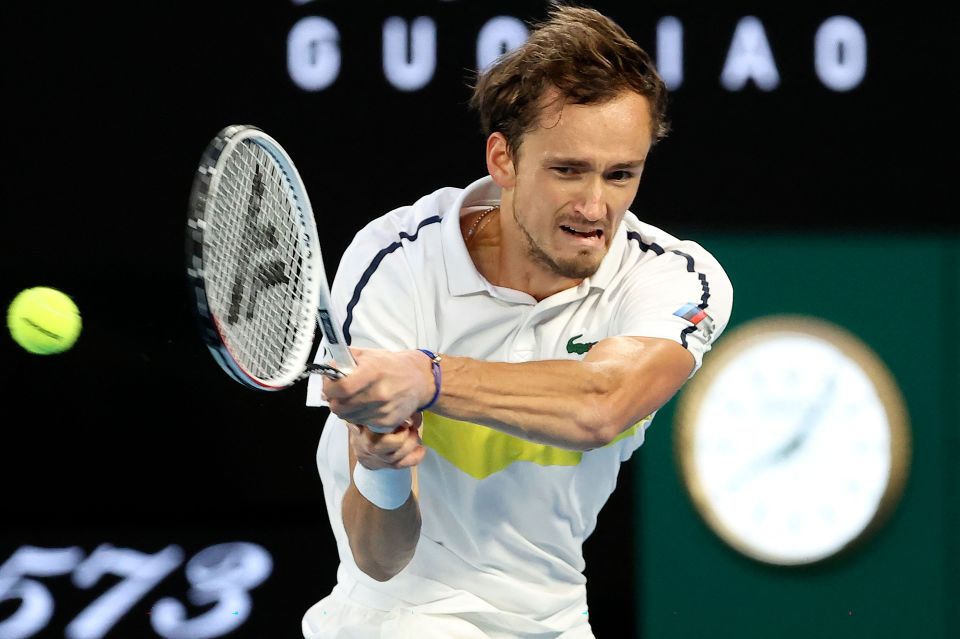 Daniil Medvedev has lost in his two slam finals, one against Rafa Nadal and now against Djokovic