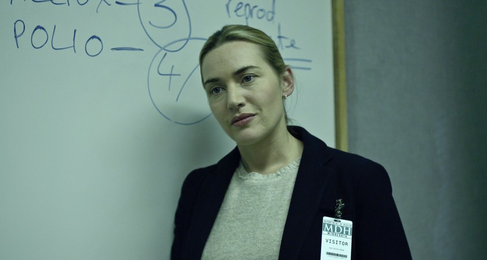 Kate played an Epidemic Intelligence Service officer in Contagion (2011), an eerily prescient film about a pandemic