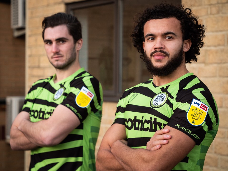 Forest Green Rovers will play their first game in the new lime and black tiger-striped kit on Saturday