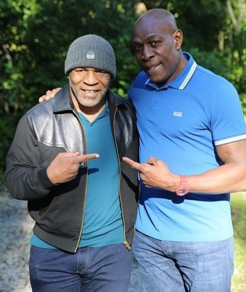 Mike Tyson and Frank Bruno filmed a Sky documentary