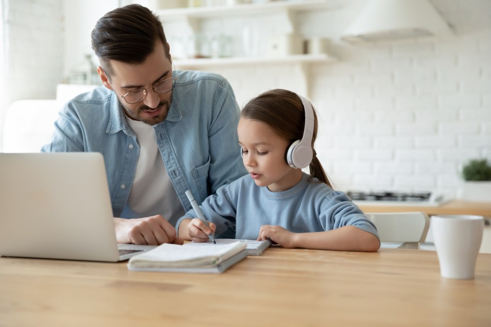 The dad struggled to give his daughter the correct answer so took it online for debate