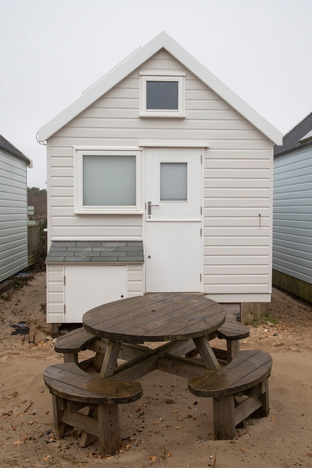 A Dorset beach hut is on sale for a whopping £325,000