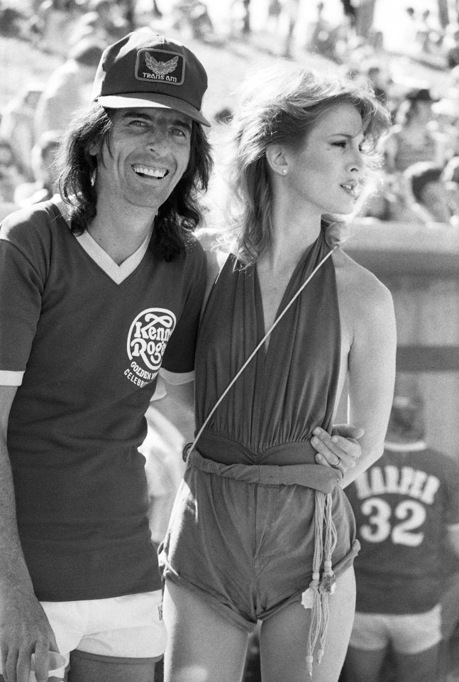 Alice and his wife Sheryl in 1977