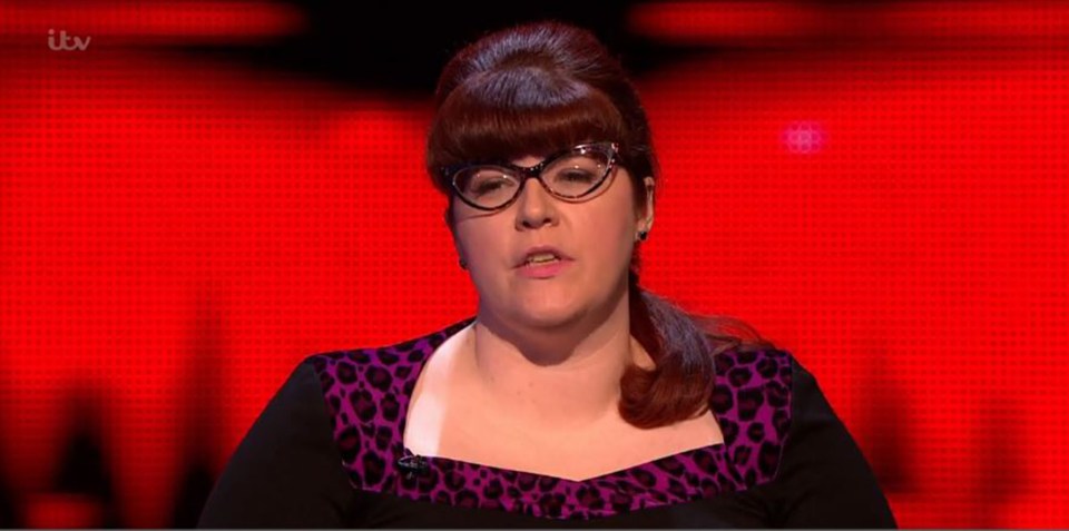 Jenny 'The Vixen' Ryan got a bit impatient with him and put in her answer