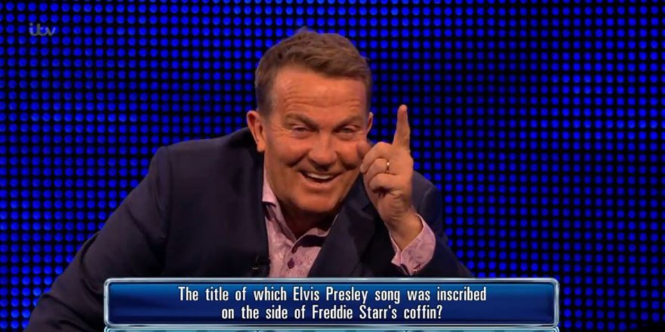 The Chase's Bradley Walsh was in hysterics on tonight's show