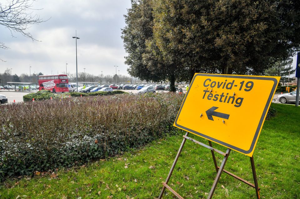 Covid test sites are open across the country to help Public Health England detect cases of the virus